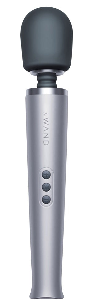 Le Wand Grey - Masajeador Vibrador Recargable de Lujo
