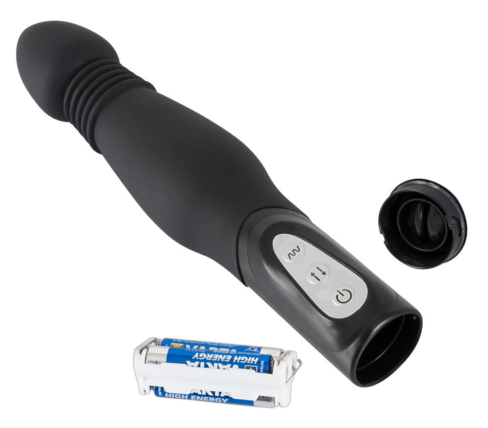 Y2T Black Thrusting Anal Vibe - Vibrador Anal con Función de Choque