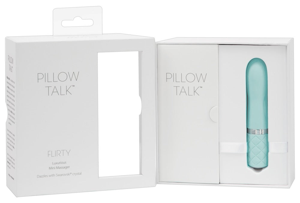 Pillow Talk Flirty Teal - Minivibrador Discreto y Portátil
