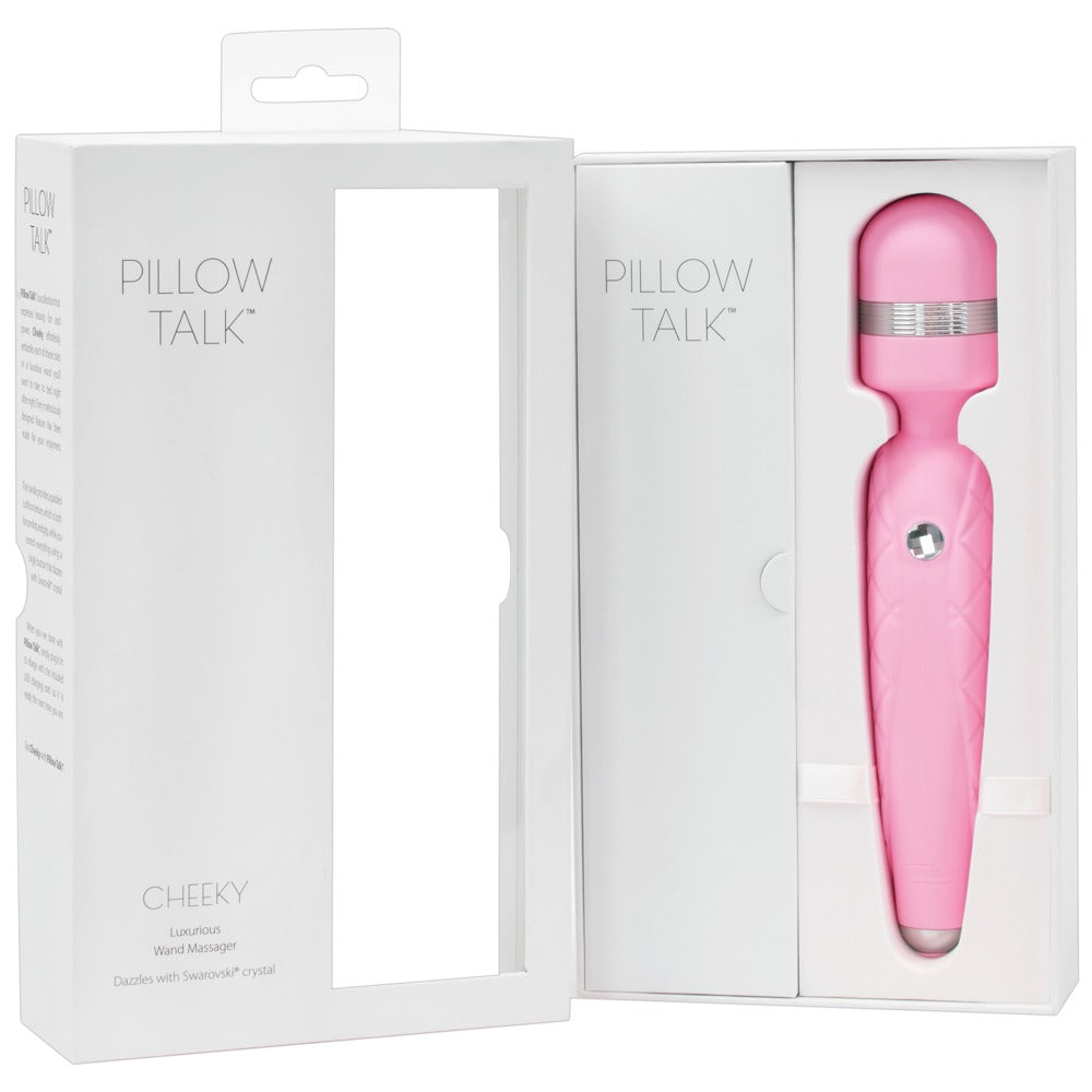 Pillow Talk Cheeky Pink - Vibrador Recargable con Cabezal Móvil