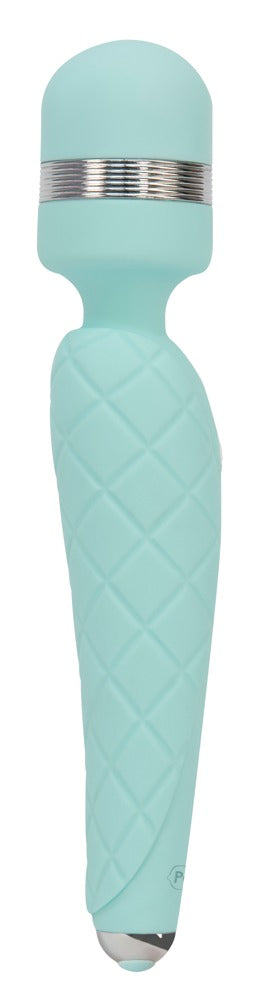 Pillow Talk Cheeky Teal - Masajeador Recargable con Cabezal Móvil