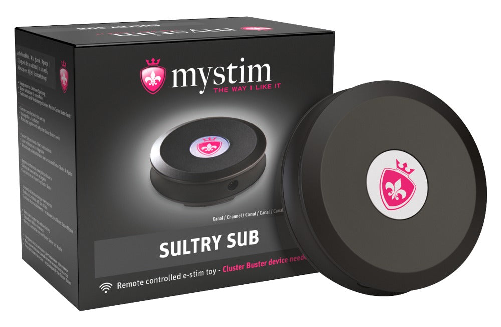 Sultry Sub - Receptor de Electro Estimulación Recargable Mystim