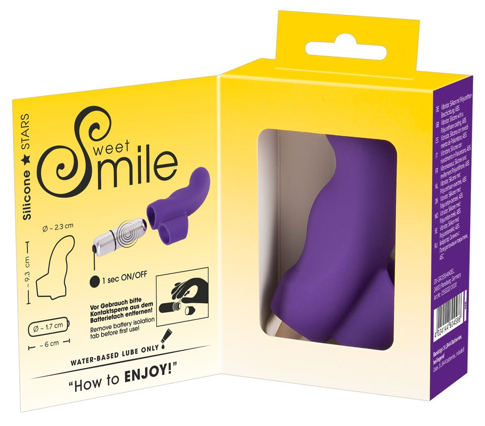 Sweet Smile Finger Vibrator - Vibrador de Dedo con Estimulador Puntual
