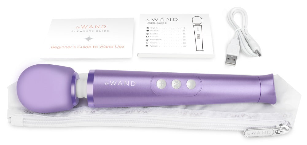 Le Wand Petite Violet - Masajeador Recargable Compacto
