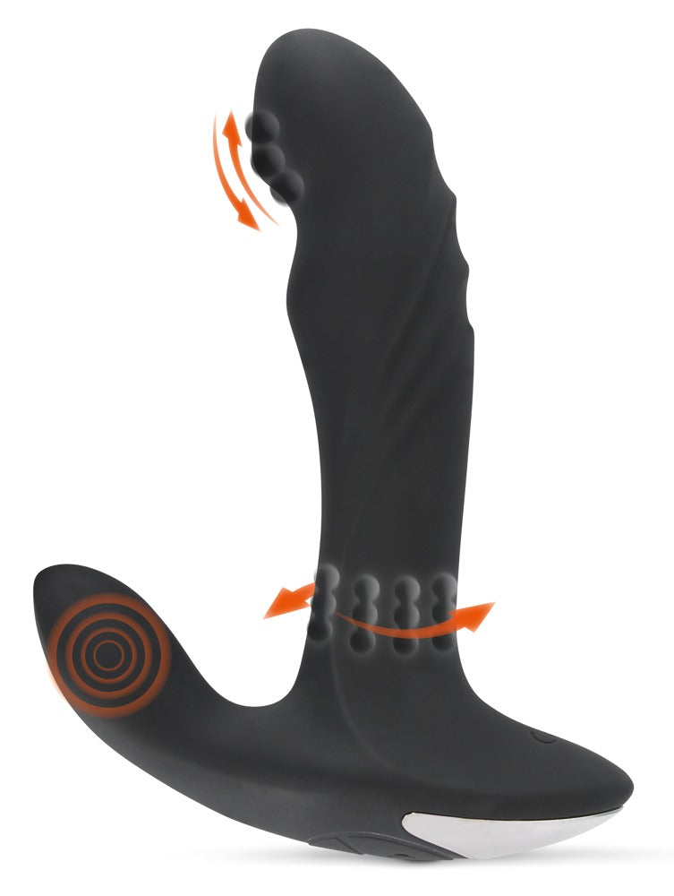 Rebel Plug con 3 Funciones - Vibrador Prostático Recargable