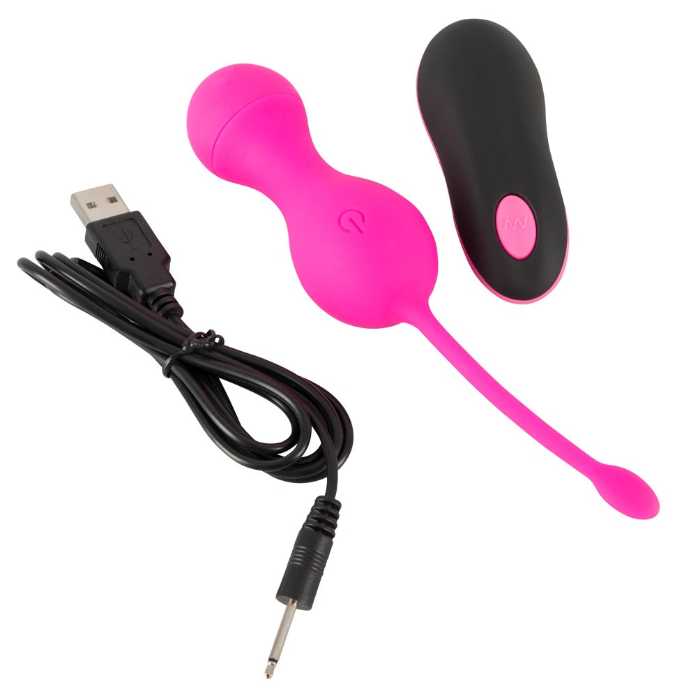 Sweet Smile RC Love Balls - Bolas Chinas Vibrantes con Mando a Distancia