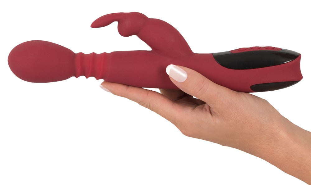 Silicone Rabbit Vibrator You2Toys - Estimulador Clítoris con 10 Modos