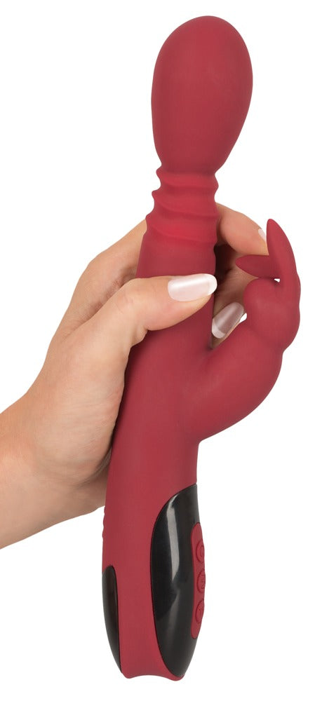 Silicone Rabbit Vibrator You2Toys - Estimulador Clítoris con 10 Modos