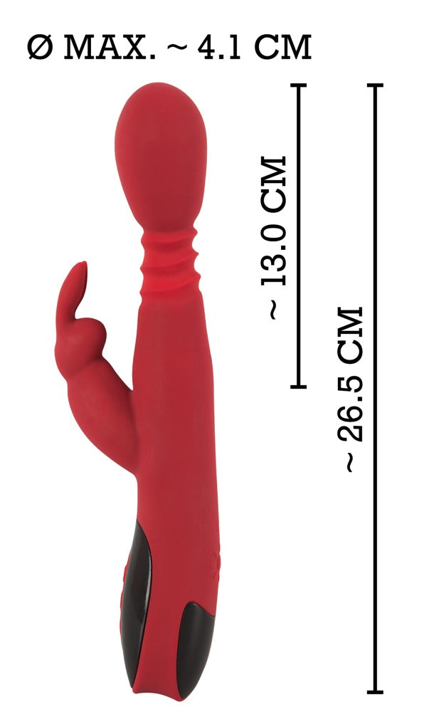 Silicone Rabbit Vibrator You2Toys - Estimulador Clítoris con 10 Modos