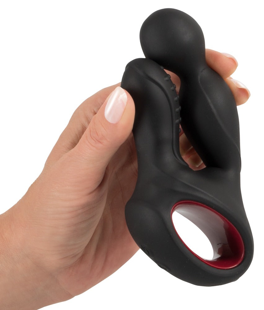 Silicone Prostate Plug You2Toys - Vibrador Anal con Calor y Rotación