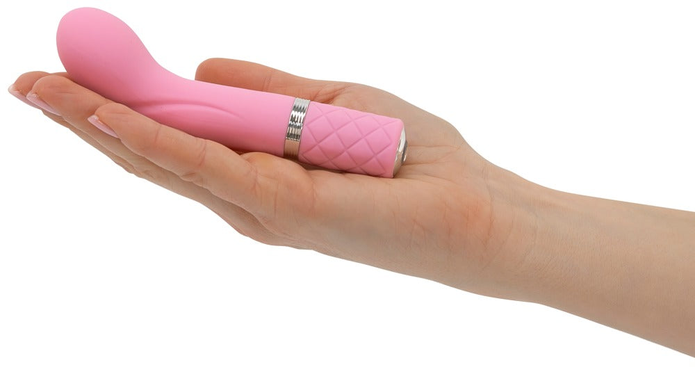 Pillow Talk Racy Pink - Vibrador Punto G Slim con Motor PowerBullet