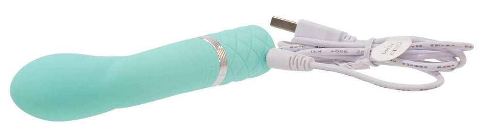 Pillow Talk Racy Teal - Vibrador Punto G con Motor PowerBullet