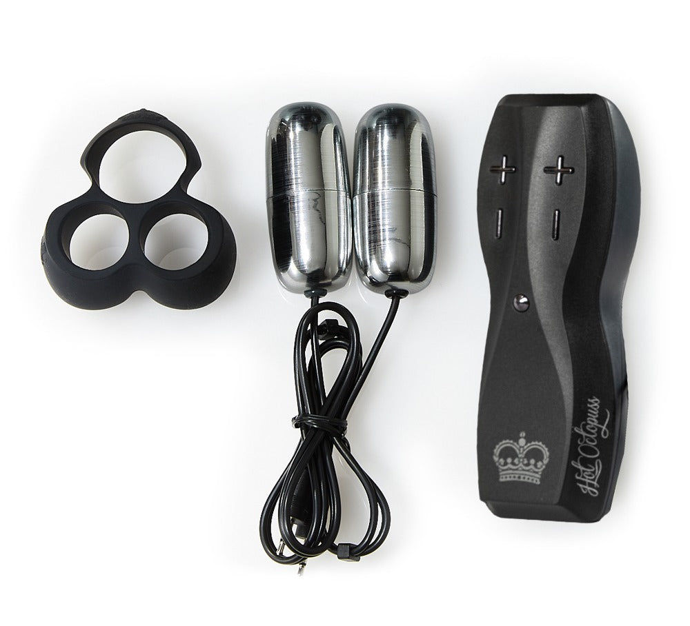 Jett - Anillo Vibrador de Doble Frecuencia Hot Octopuss