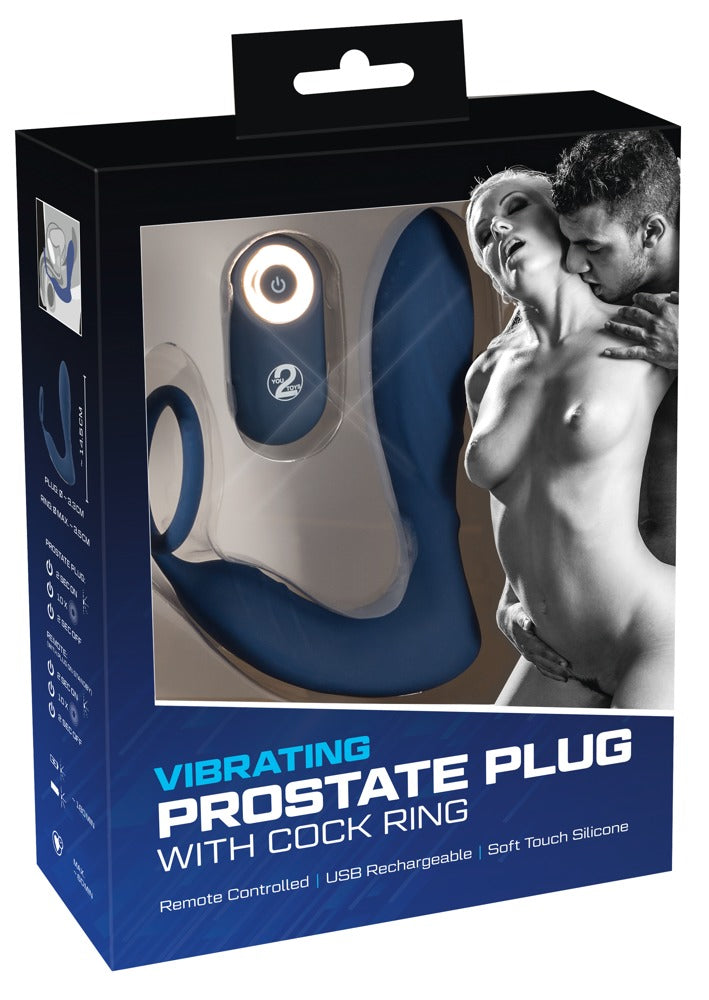 Vibrador Anal con Estimulador de Próstata You2Toys - Control Remoto