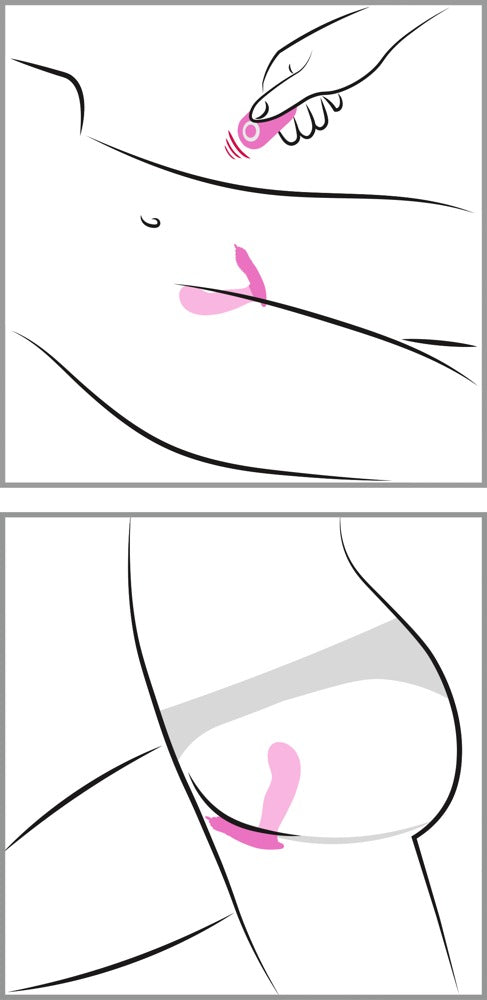 Sweet Smile G-Spot Panty Vibe - Vibrador Discreto Recargable