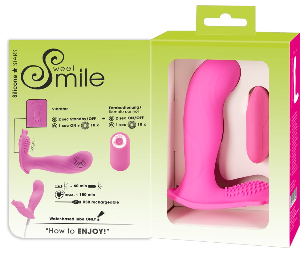 Sweet Smile G-Spot Panty Vibe - Vibrador Discreto Recargable