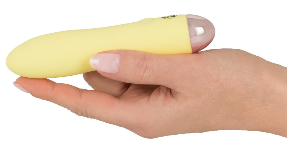 Cuties Mini Vibrador Amarillo - 7 Modos de Vibración Recargable