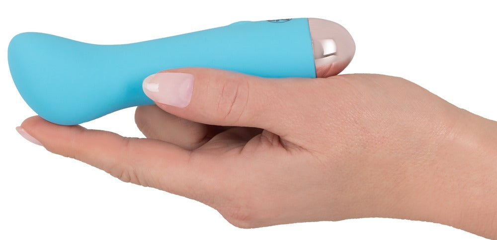 Cuties Mini Vibrador Azul - 7 Modos, Recargable USB