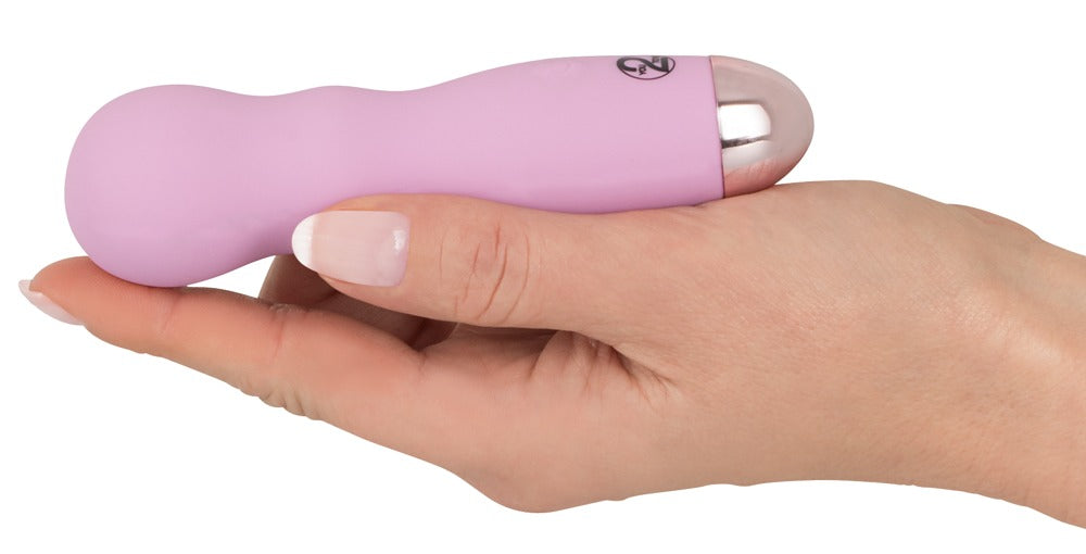 Cuties Mini Vibrador Rosa - 7 Modos, Recargable USB