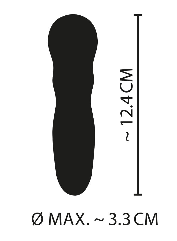 Cuties Mini Vibrador Rosa - 7 Modos, Recargable USB