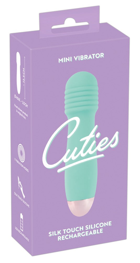 Cuties Mini Vibrator Green - Minivibradores Recargable USB