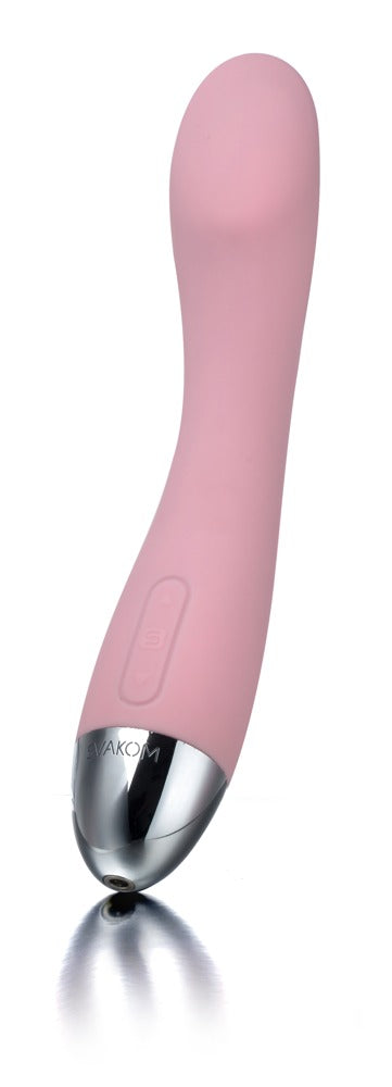 Amy Pale Pink - Vibrador Punto G Svakom Recargable USB