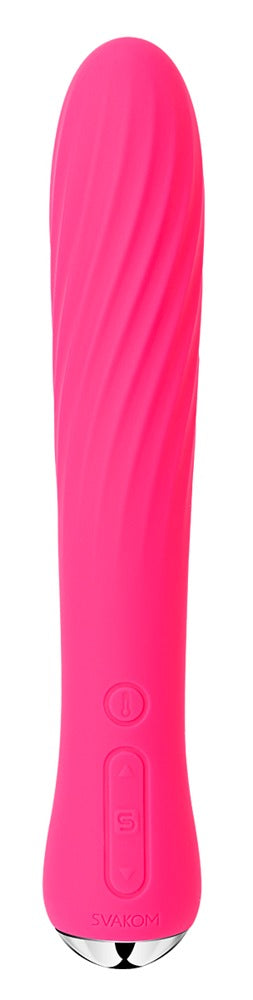 Anya Plum Red - Vibrador de Estimulación con Calentamiento