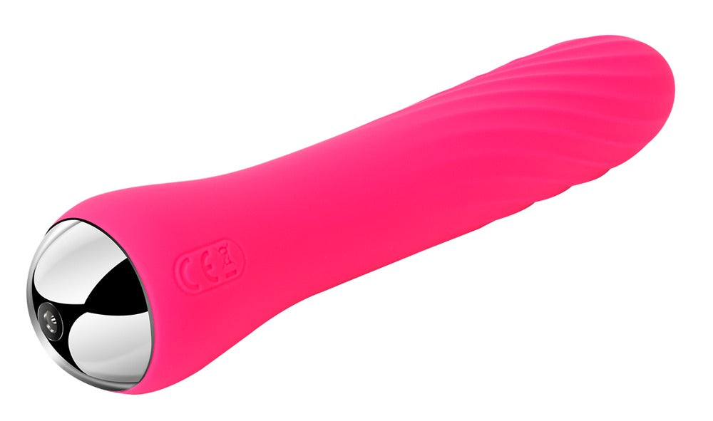 Anya Plum Red - Vibrador de Estimulación con Calentamiento
