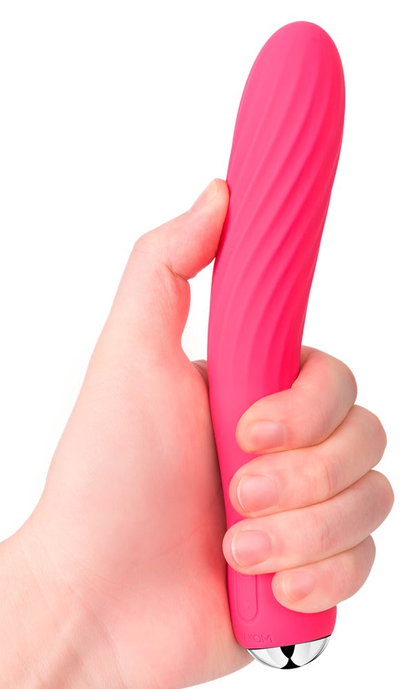 Anya Plum Red - Vibrador de Estimulación con Calentamiento