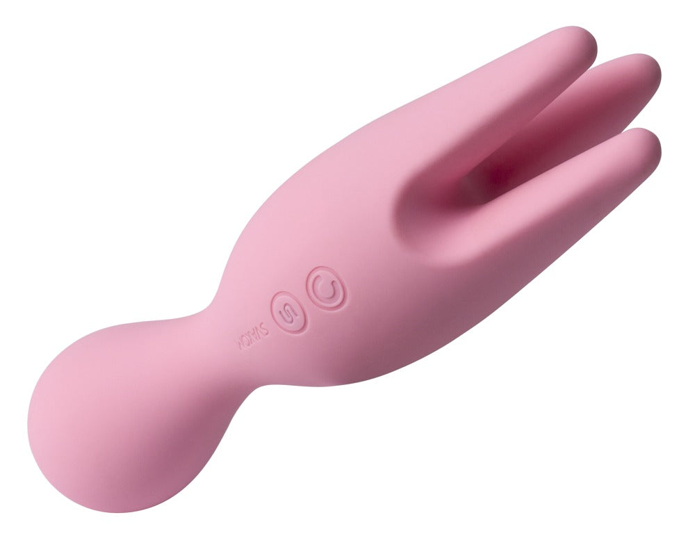 Svakom Nymph Pale Pink - Vibrador Externo con Dedos de Placer