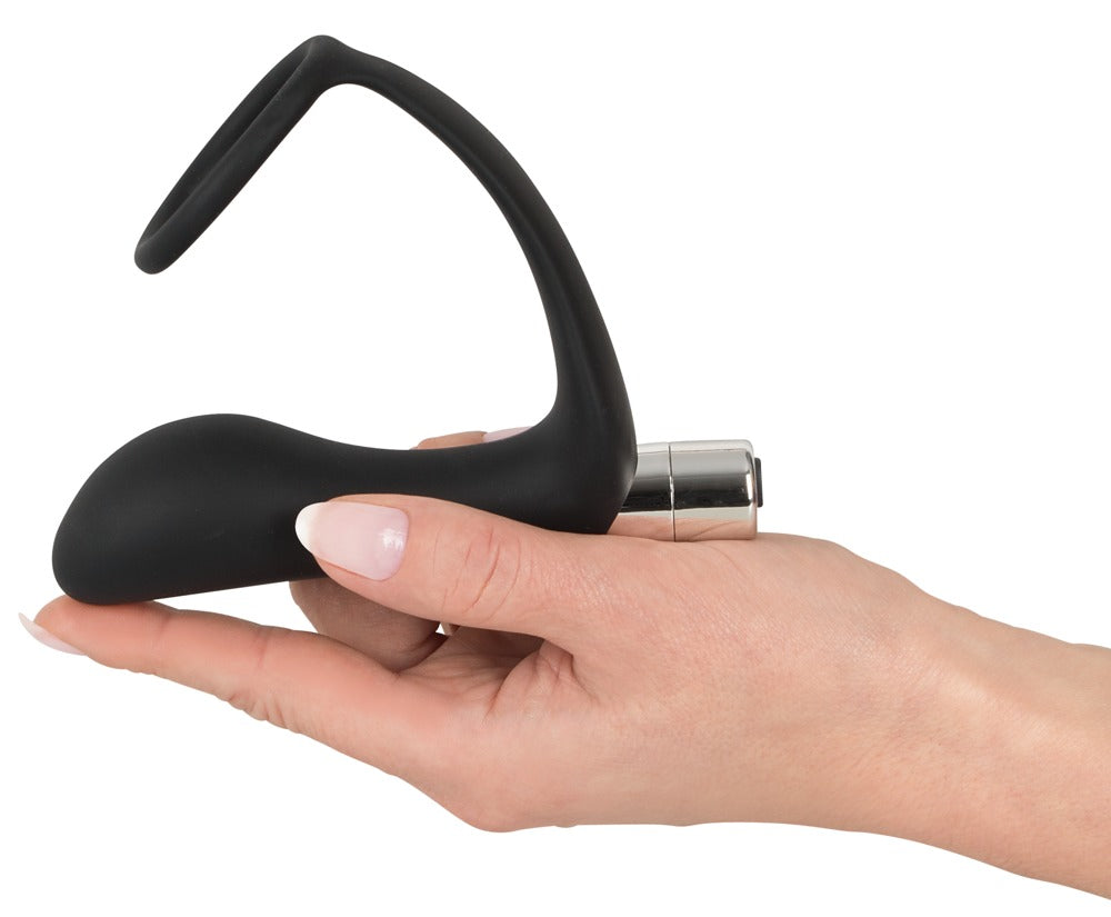 BV Vibrating Ring & Plug - Anillo y Plug Anal Vibrador Black Velvets