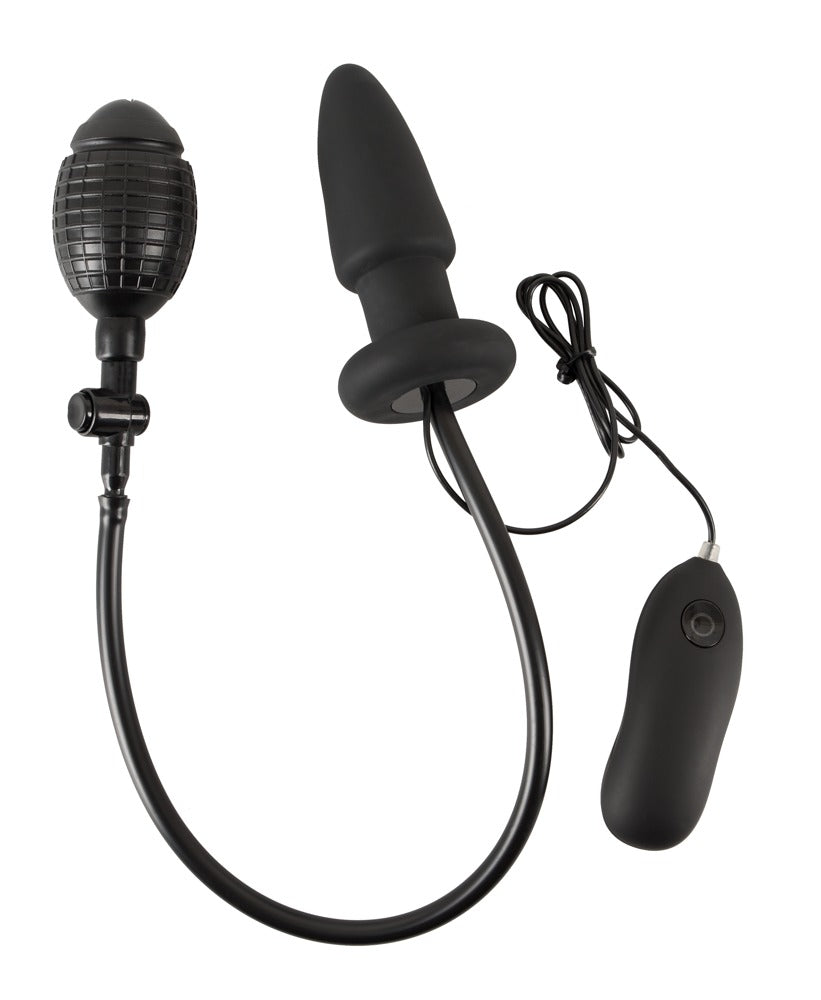Plug Anal Vibrador Inflable You2Toys con Control Remoto