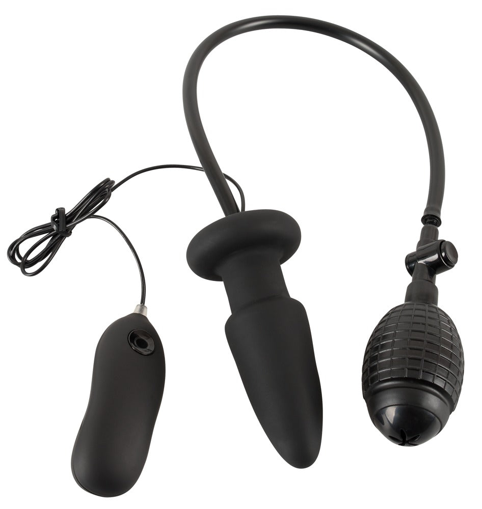 Plug Anal Vibrador Inflable You2Toys con Control Remoto