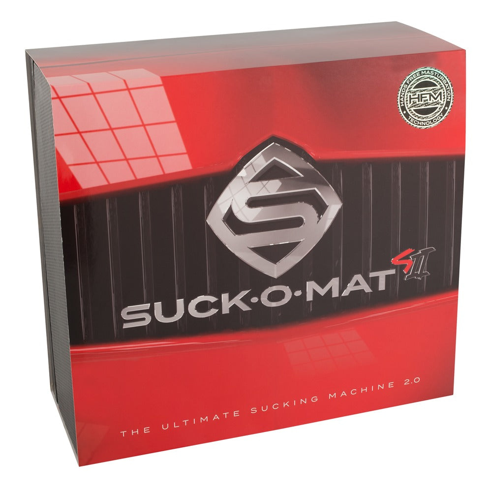 Suck-O-Mat 2.0 - Masturbador con Vibración y Motor de 60W