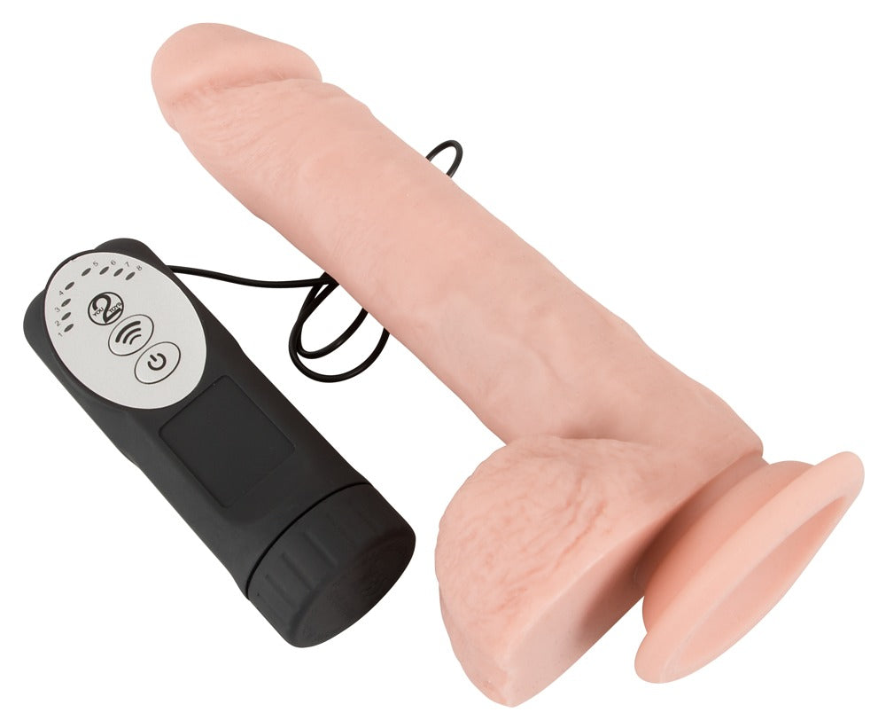 Medical Silicone Thrusting Vib - Vibrador Realista con Función de Empuje