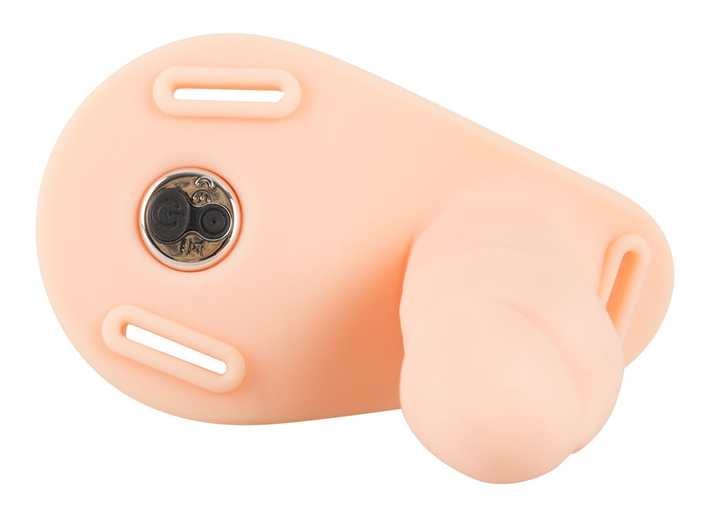 Vibrating Double Strap-On You2Toys - Arnés con Doble Consolador y Vibración
