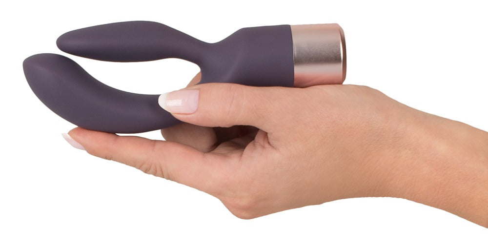 Elegant Vibrator Double Vibe - Vibrador Ergonómico Dual