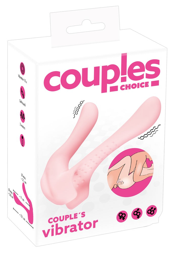 Couples Choice Couples Vibrator - Vibrador de Pareja con Doble Estimulación