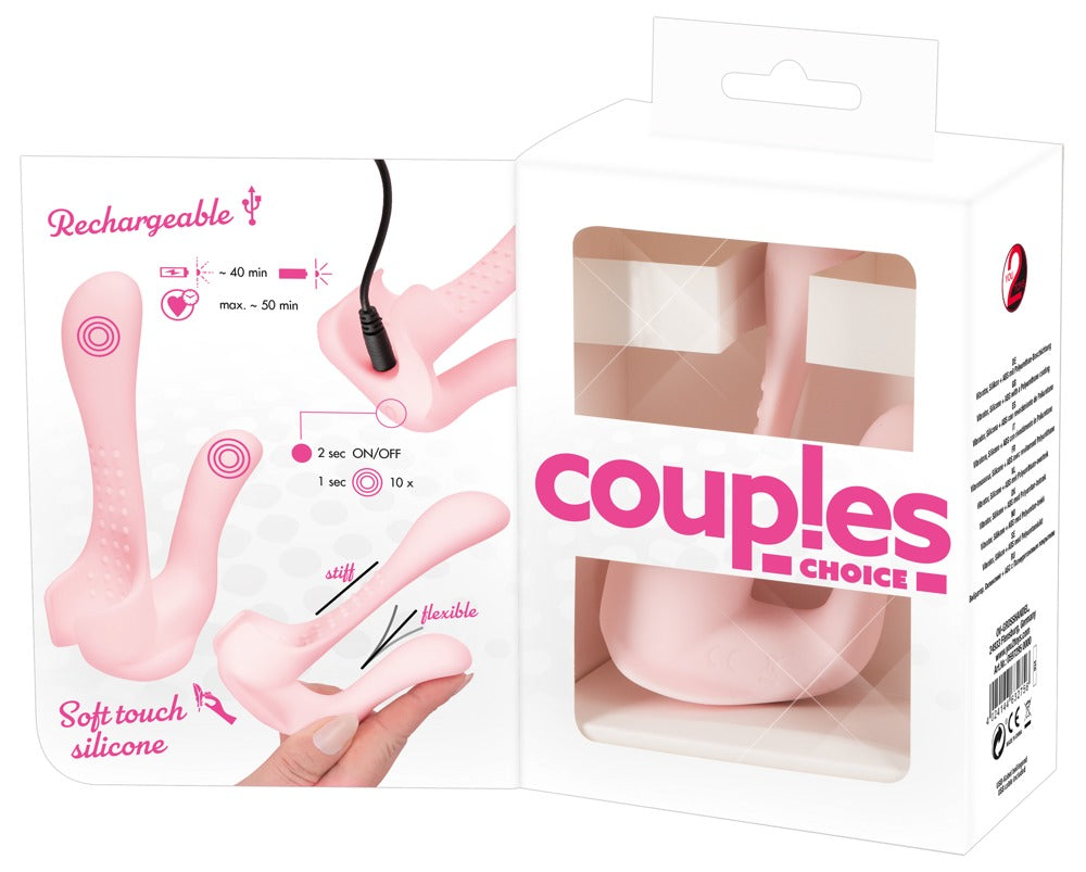 Couples Choice Couples Vibrator - Vibrador de Pareja con Doble Estimulación