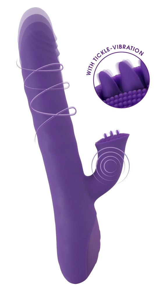 Sweet Smile Thrusting & Rotating - Vibrador Punto G con Función de Empuje