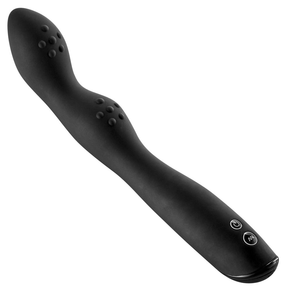 Rebel P-Spot Vibrator - Vibrador Anal con Punta Curvada y 7 Modos