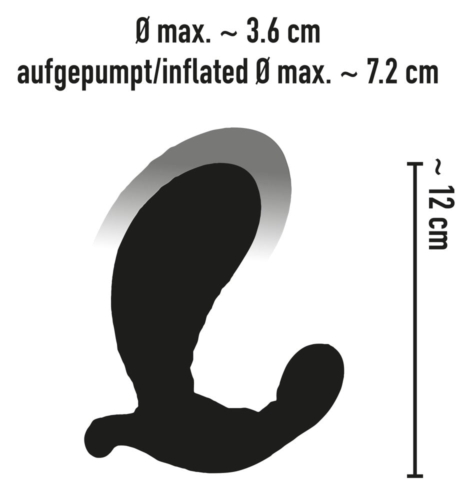 Vibrador Inflable RC G&P Spot con 7 Modos de Vibración
