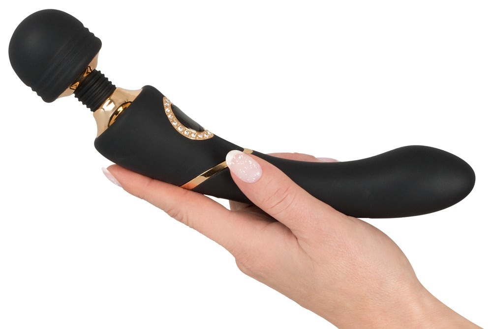 Cleopatra Wand Massager - Varita de Masaje Elegante con 10 Modos de Vibración