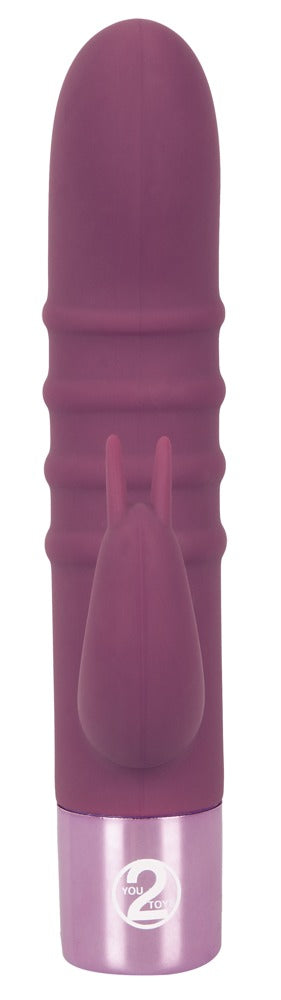 Elegant Series Rabbit Vibe - Minivibradora con Estimulador Dual