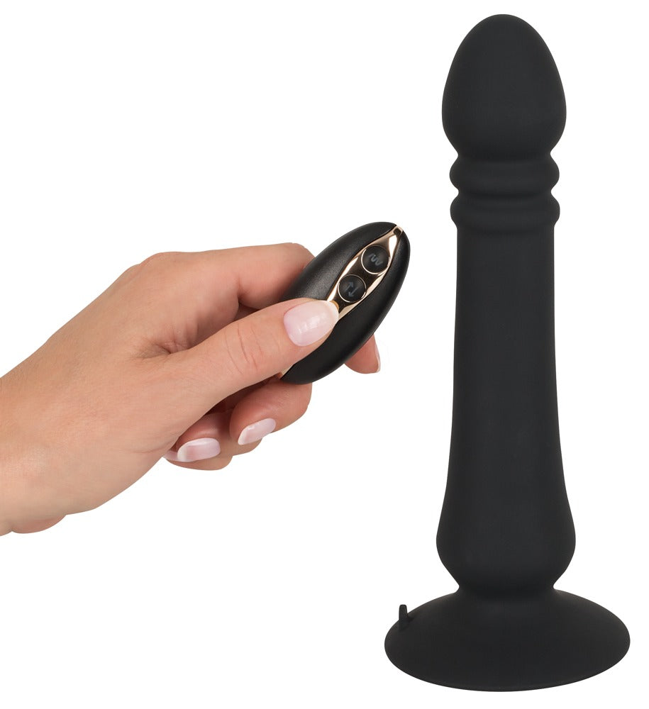 Black Velvets Anal Thruster - Vibrador Anal con Función de Empuje