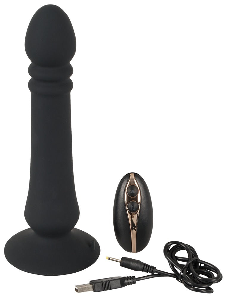 Black Velvets Anal Thruster - Vibrador Anal con Función de Empuje