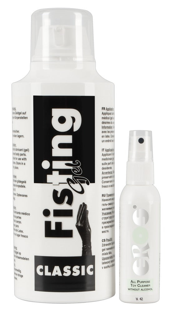 Fisting Gel 500 ml + Cleaner - Lubricante especializado ORION