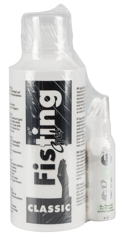 Fisting Gel 500 ml + Cleaner - Lubricante especializado ORION