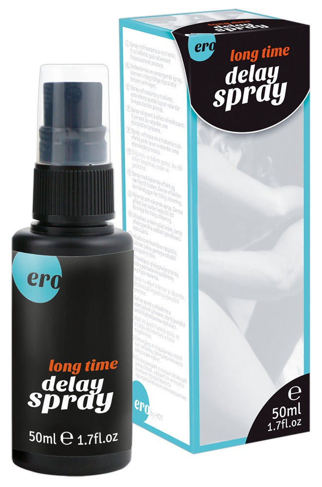 Delay Spray Hot 50 ml - Spray Estimulante con Mentol y Pantenol
