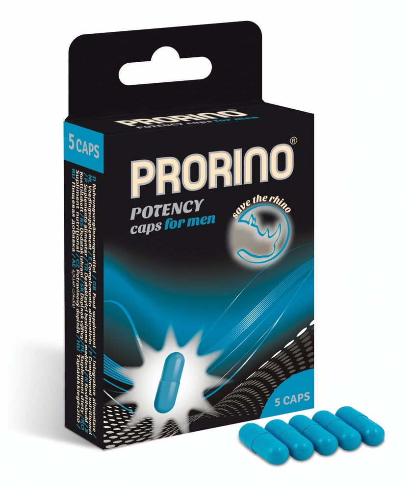 Prorino Potency 5 cápsulas - Complemento alimenticio para hombres